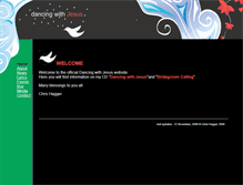 Tablet Screenshot of dancingwithjesus.com